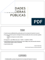 Entidades financieras públicas España