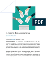 A National Democratic Charter