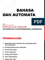 TEORI BAHASA DAN AUTOMATA