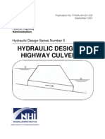 Hydraulic Design of Highway Culvert