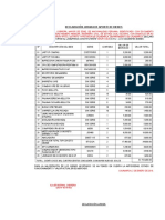 Declaración Jurada Bienes Empresa