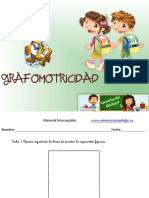 Cuadernillo Fichas de Grafomotricidad en Infantil PDF