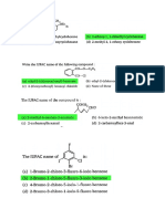 Iupac Test