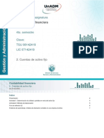Unidad 2 Cuentas de Activo Fijo Actividades PDF