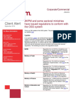 Corporate Commercial - BKPM and Some Sectoral Ministries Have Issued Regulations To Conform With The OSS System (Sept 2018)