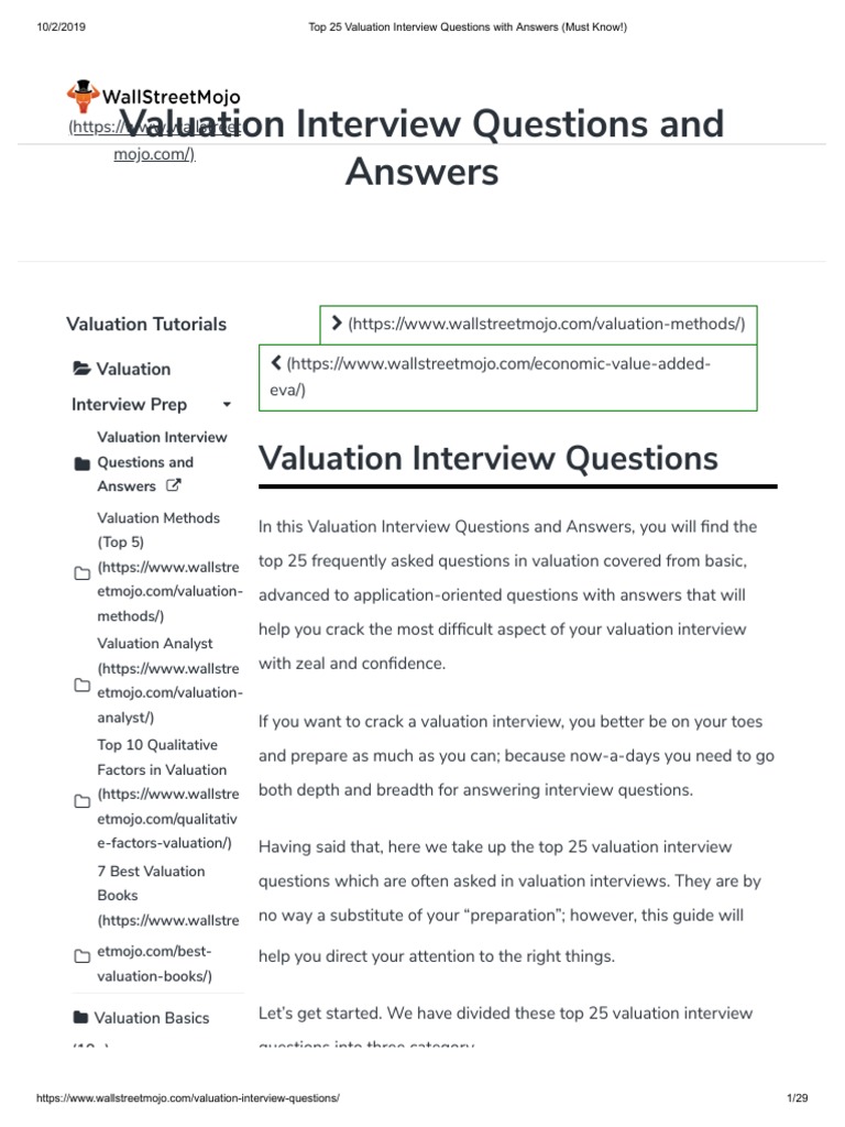 Valuation 1 | PDF | Free Cash Flow | Valuation (Finance)