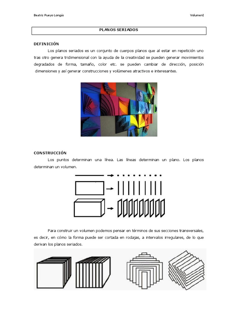 Guía de Planos Seriados Sencillos | PDF