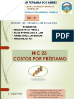 COSTOS POR PRESTAMO