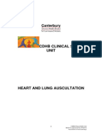 Auscultation Heart and Lung PDF