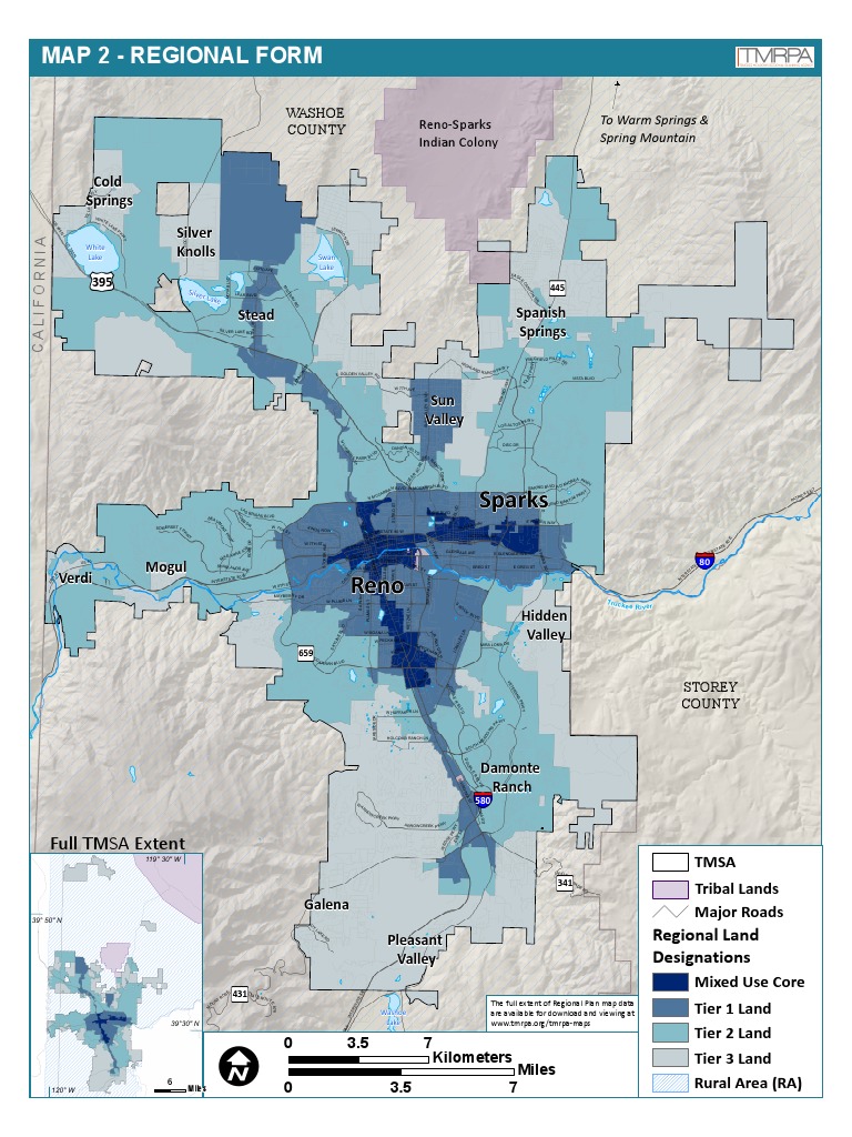 Truckee Meadows Regional Map | PDF
