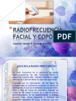 Radiofrecuencia Facial y Coporal