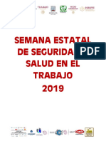 Programa Semana Estatal de Seguridad y Salud en El Trabajo 2019