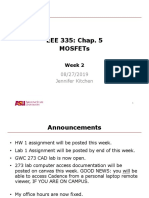 EEE335: MOSFETs in Saturation and Triode Regions