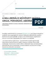 XVIII.a Balliberális Művészet Csúcsa_ Orgia, Perverzió, Aberráció _ Magyar Idők