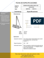 Cierrapuerta Aéreo Serie 1002