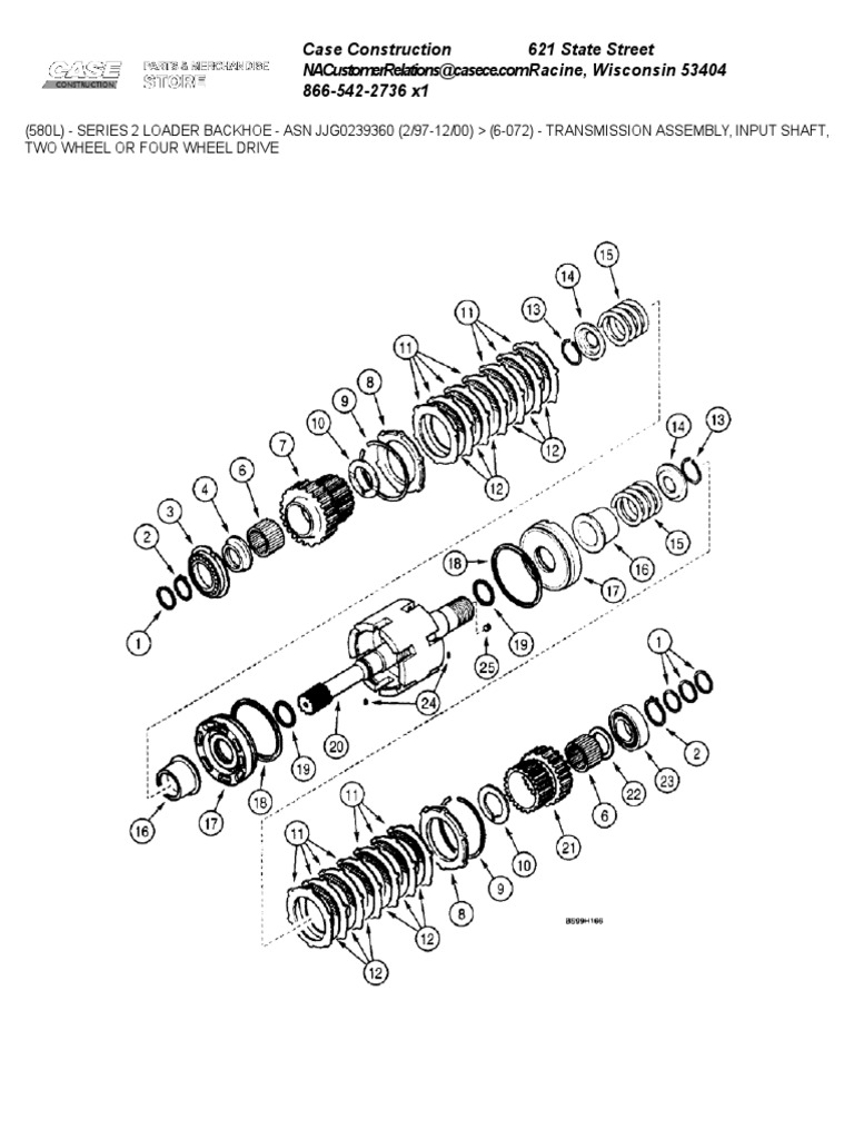 Transmission Assembly, Input Shaft, Two Wheel or Four Wheel Drive PDF
