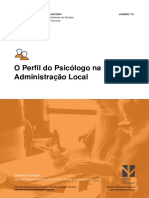 o Perfil Do Psic Logo Na Administra o Local