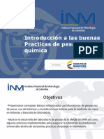 Introduccion A Las Buenas Practicas de Pesaje