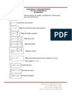 Tabla de Derivadas PDF