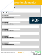 Core Value Implementor 1.1
