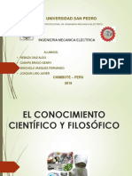 conocimiento científico