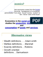 What Is Economics?: Economics Is The That Studies The,, and of and