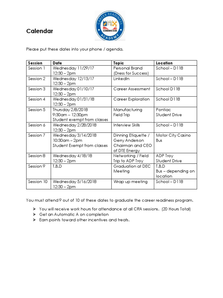Calendar | PDF