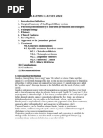 Obstructive jaundice symptoms image