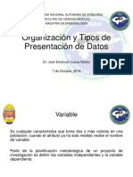 2 Organización y Tipos de Presentación de Datos