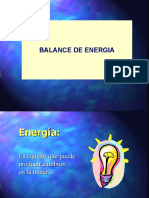Balance de Energia