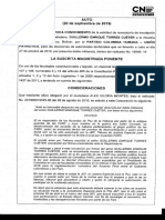 Auto Demanda Contra Guillermo Torres