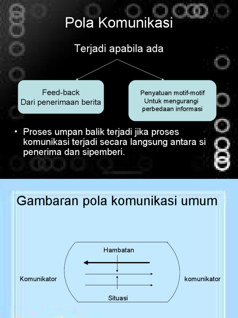 Jenis-Jenis Pola Komunikasi dalam Organisasi | PDF | Karier & Perkembangan