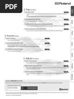 Owner's Manual: For A List of The Sounds, Refer To "Tone List" at The End of This Manual