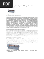 An Open Electronic Marshalling Solution