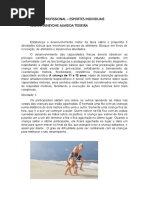 Desafio Profissional -Esportes Individuais