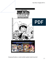 One Piece Chapter 957.5 Komiku Update