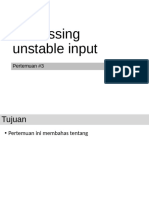 03-Processing Unstable Input