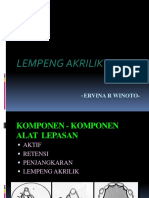 4 Lempeng Akrilik