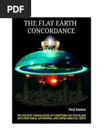 The Illustrative Flat Earth Concordance by Paul Raines