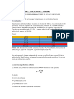 Determinacion de La Poblacion y La Muestra