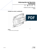 IS.28. Unidad de Control, Sustitucion. D13A. Edicion 1 PDF