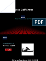 Ecco Golf Shoes: Peter Field Online Golf Shop