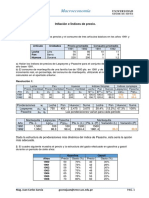 Ejercicios Inflación y Indice de Precios - USS