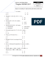 Soal Babak Penyisihan Level 3 Mat