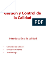 Gestión calidad introducción