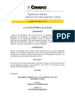 LEY DE SERVICIO CIVIL DEL ORGANISMO JUDICIAL Y SU REGLAMENTO.pdf