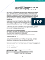 When Best To Use The %LET Statement, The SYMPUT Routine, or The INTO Clause To Create Macro Variables