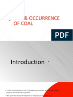 Age and Occurrence of Coal