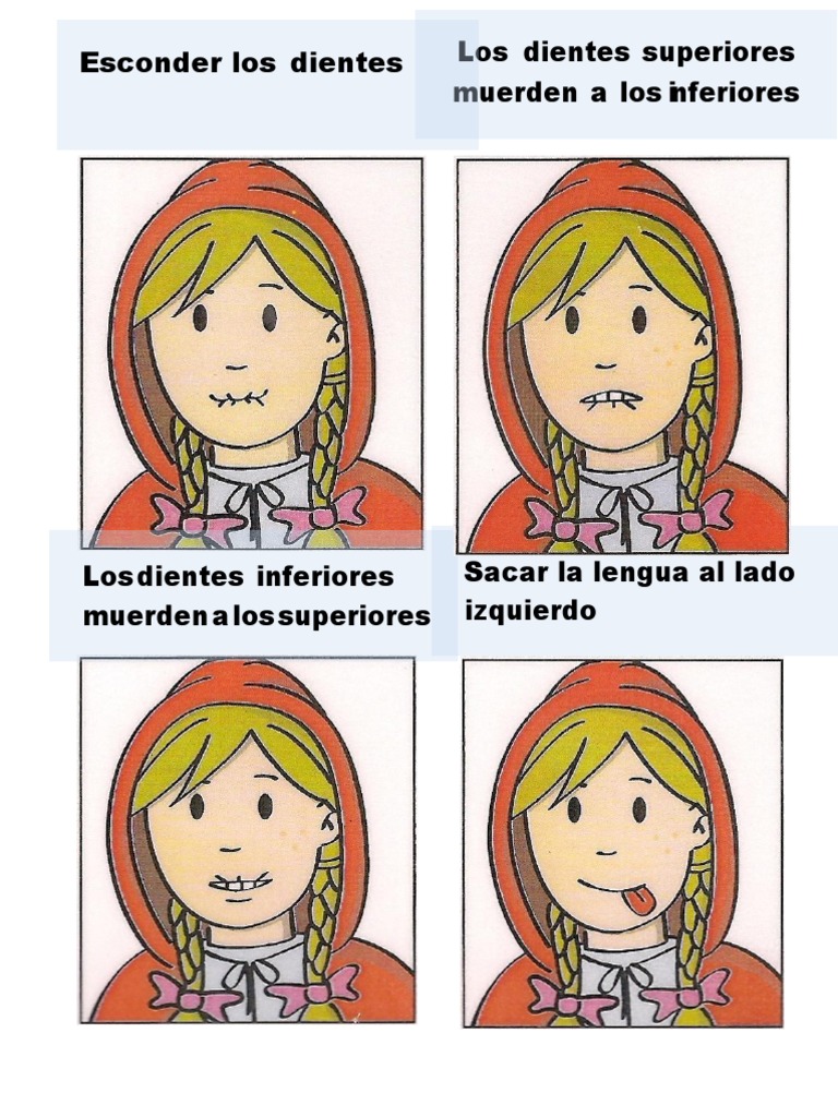 Ejercicios Linguales para Niños | PDF | Artes del Lenguaje y ...