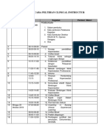 Jadwal Pelatihan Ci